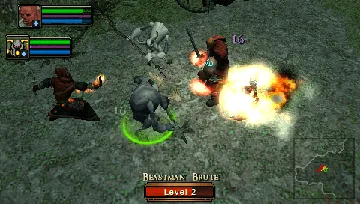 Dungeon Siege - Throne of Agony (EU) screen shot game playing